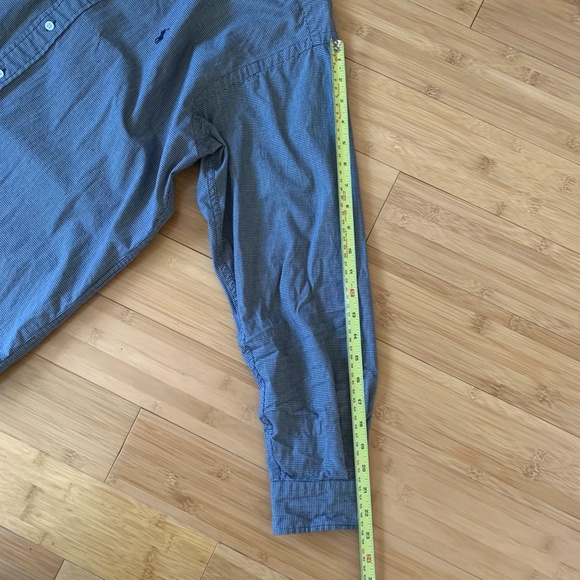 RALPH LAUREN Men's LS BLAIRE Cotton Button Up sz. M Shirt Gingham Check Blue - Picture 6 of 14